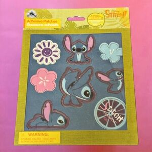 Disney NWT Lilo & Stitch Blue Stitch Stickers Adhesive Patches